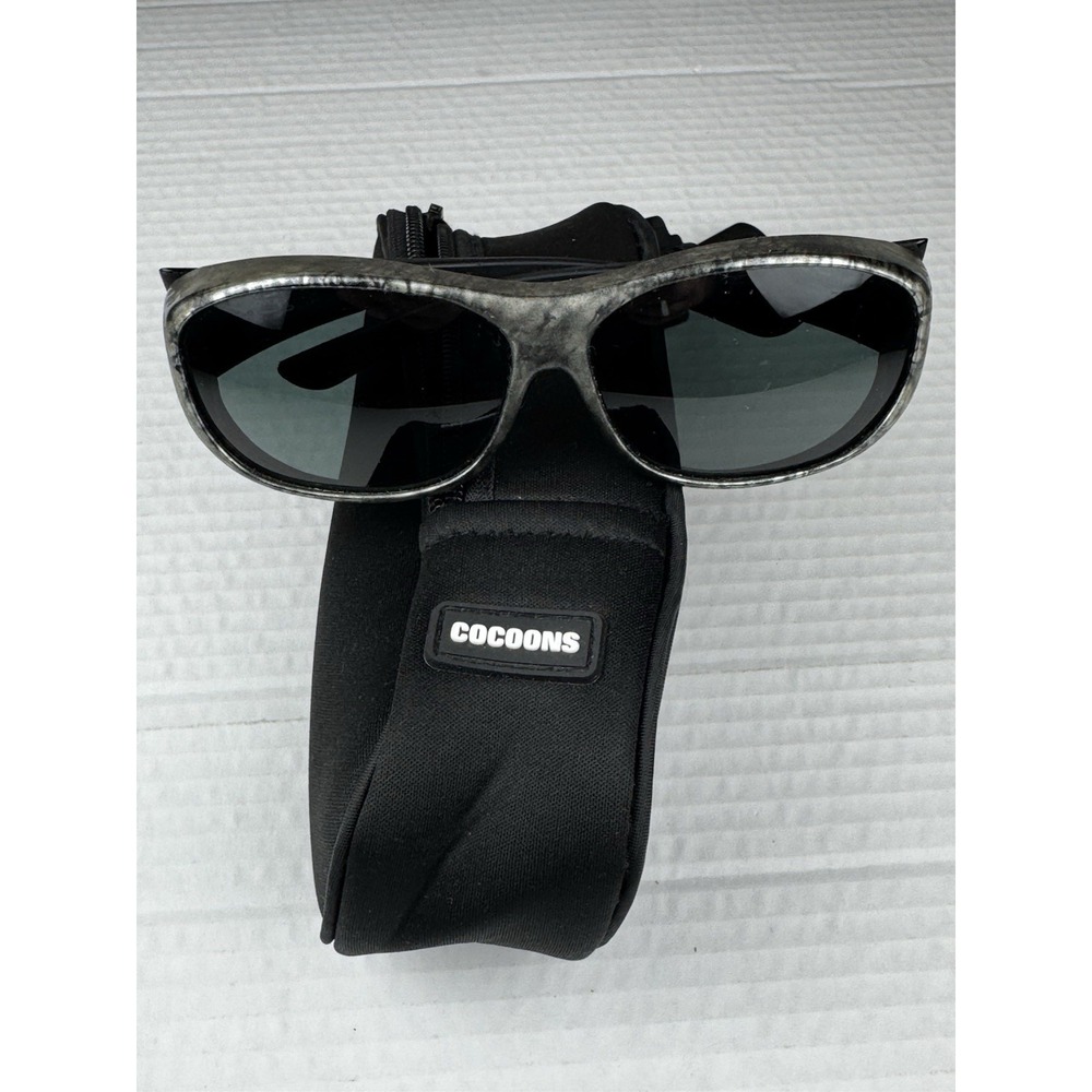 Cocoons Flex2Fit OverRX Sunglasses SlimLine Marble Fits Over Glasses